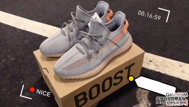 Yeezy 350 V2 Gray Orange 3.0 Translucent Unboxing Review Yeezy 350 V2 True Form On-foot Picture Appreciation Yeezy 350 V2 Gray Orange 3.0 Translucent Unboxing Review Yeezy 350 V2 True Appreciation of the foot picture on Form