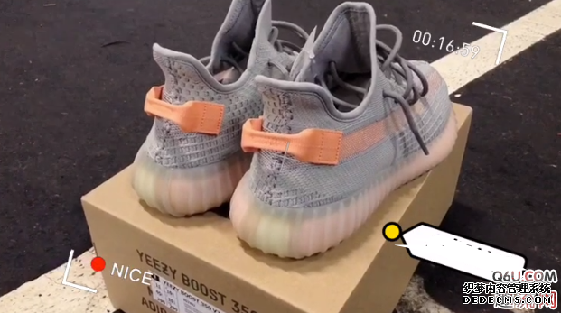 Yeezy 350 V2 Gray Orange 3.0 Translucent Unboxing Review Yeezy 350 V2 True Form On-foot Picture Appreciation Yeezy 350 V2 Gray Orange 3.0 Translucent Unboxing Review Yeezy 350 V2 True Appreciation of foot pictures on Form