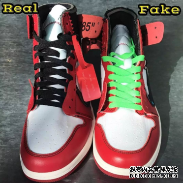 OFF-WHITE x AJ1 authenticity identification OFF-WHITE x AJ1 How to identify authenticity OFF-WHITE x AJ1 authenticity identification OFF-WHITE x How to distinguish genuine AJ1 from fake
