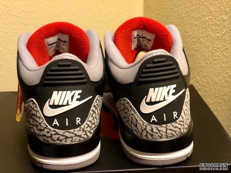 AJ3 black cement authenticity comparison AJ3 black cement 2018 replica identification method AJ3 black cement authenticity comparison AJ3 black cement 2018 replica identification method