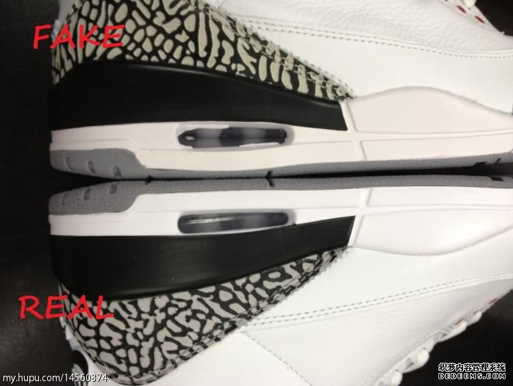 AJ3 black cement authenticity comparison AJ3 black cement 2018 replica identification method AJ3 black cement authenticity comparison AJ3 black cement 2018 replica identification method