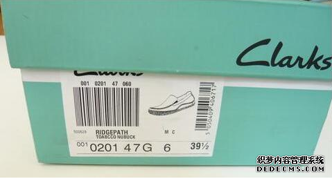 The difference between Qile genuine shoes and foreign trade shoes. How to identify Clarks genuine shoes