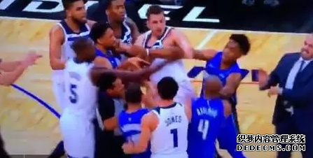 A fight broke out again in the NBA, and Bjelica and Afflalo clashed fiercely